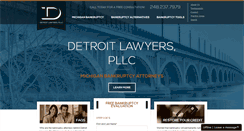 Desktop Screenshot of detroitlawyers.com
